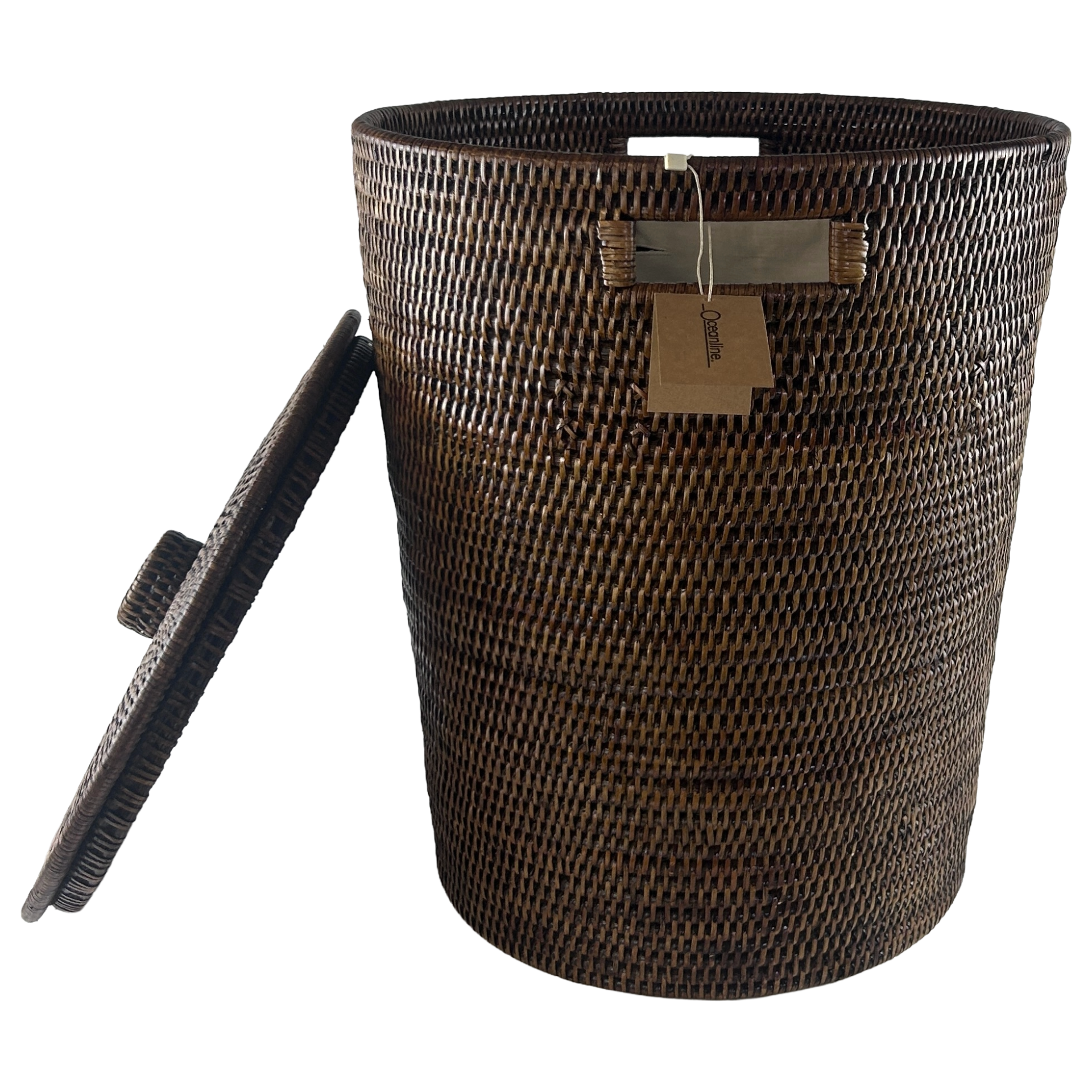 Rattan-Wäschekorb